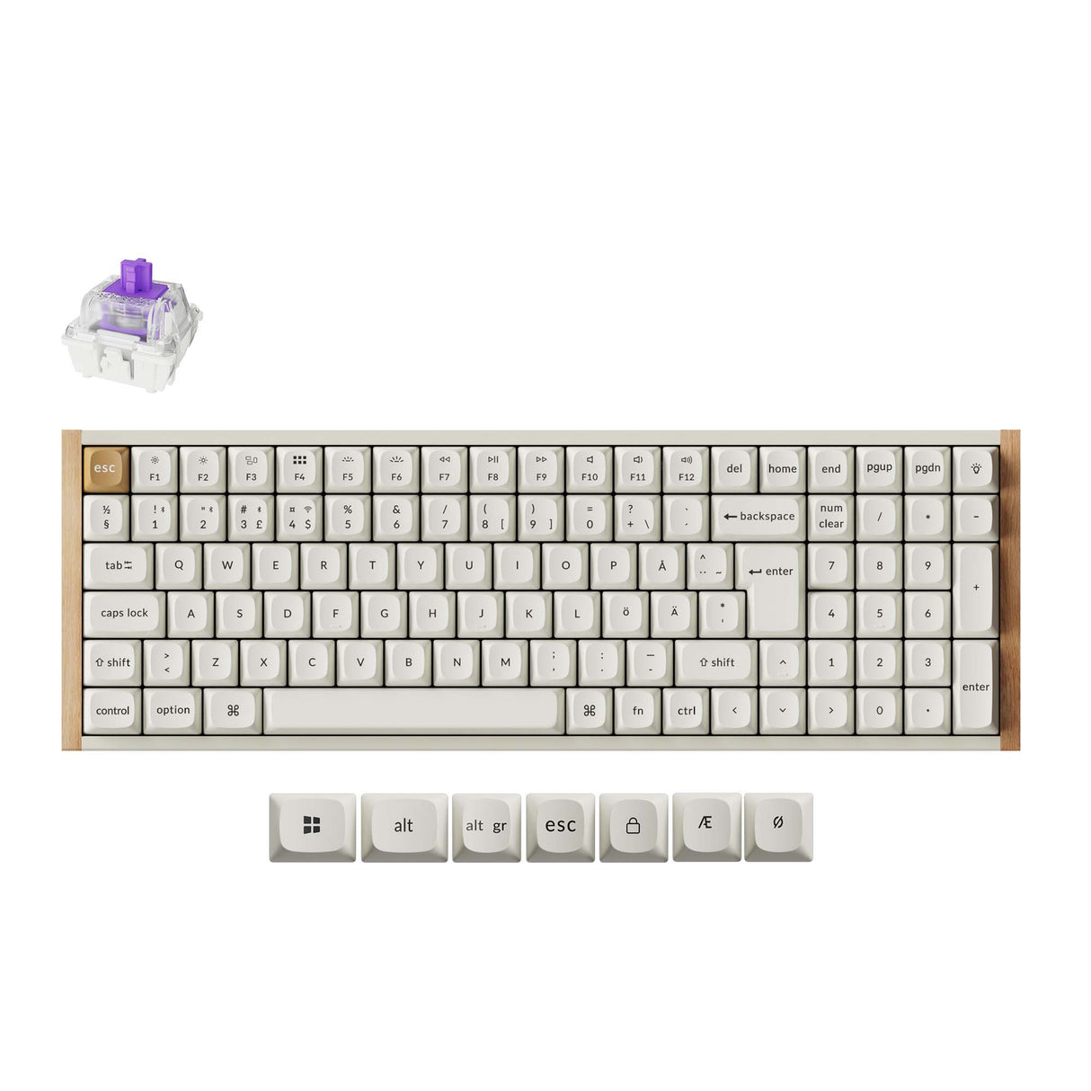 Keychron K4 HE Wireless Magnetic Switch Custom Keyboard ISO Layout Collection