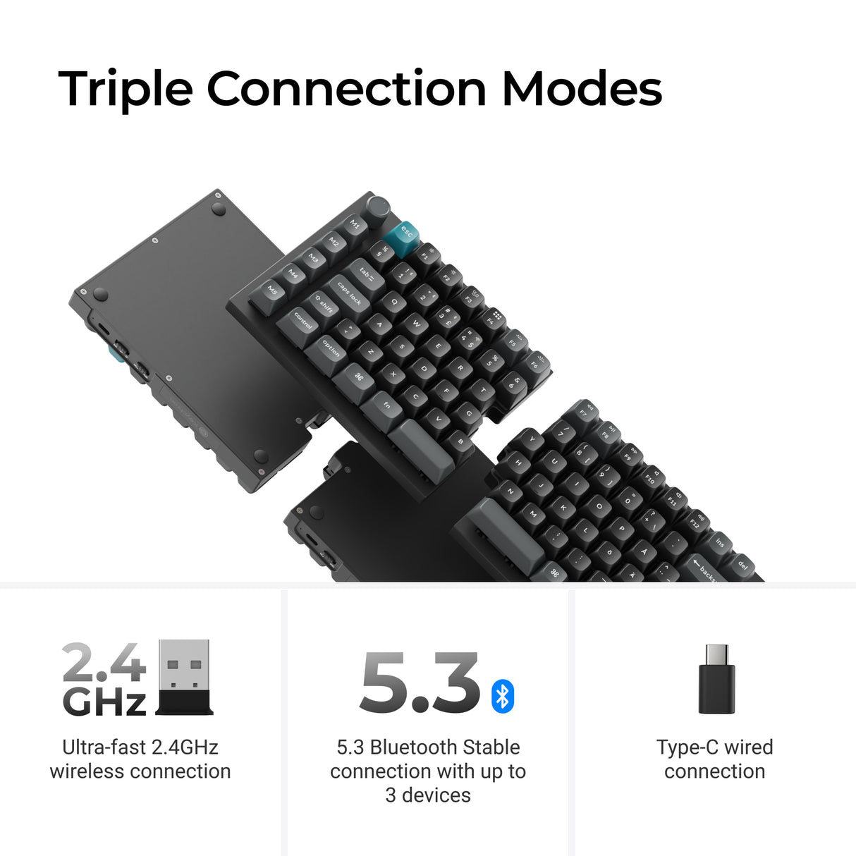Keychron Q11 Ultra 8K Wireless Custom Mechanical Keyboard