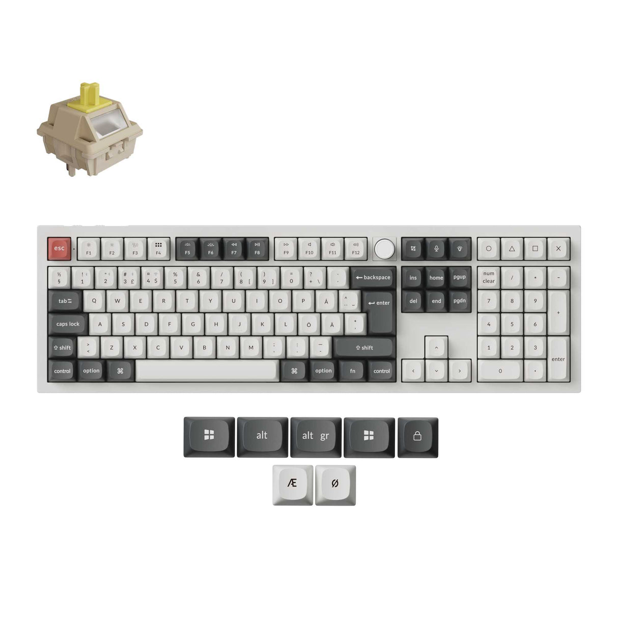 Keychron Q6 Ultra 8K Wireless Custom Mechanical Keyboard