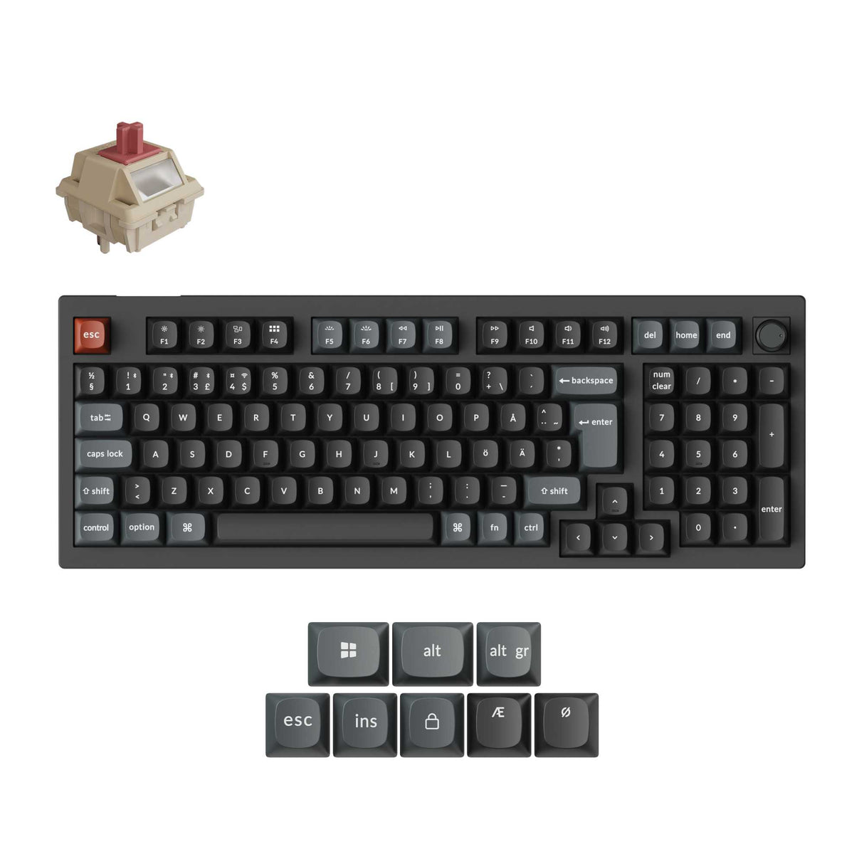 Keychron V5 Ultra 8K Wireless Custom Mechanical Keyboard