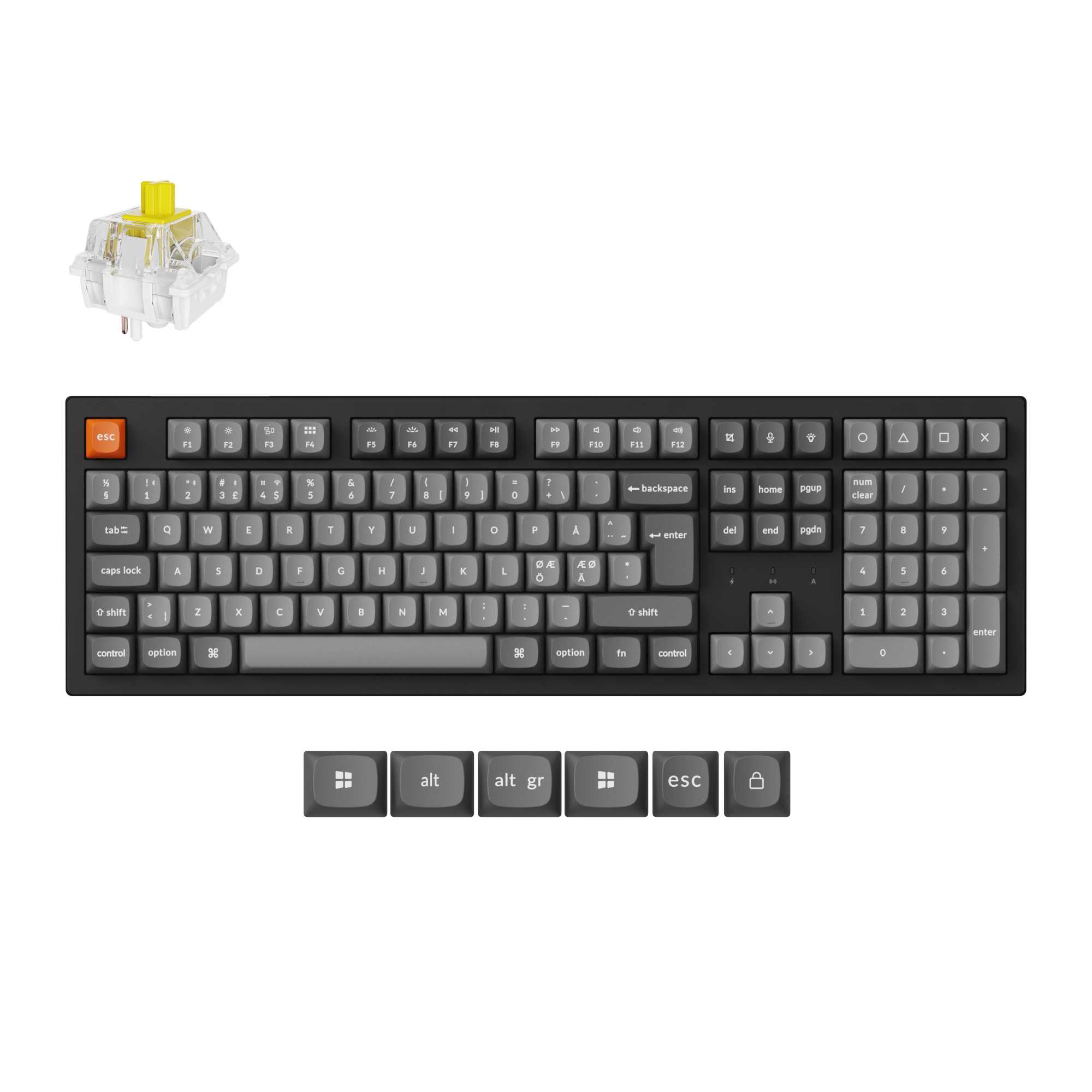 キーボード Keychain K10 Keychron K10 Max QMK Wireless Mechanical Keyboard – Keychron Sweden