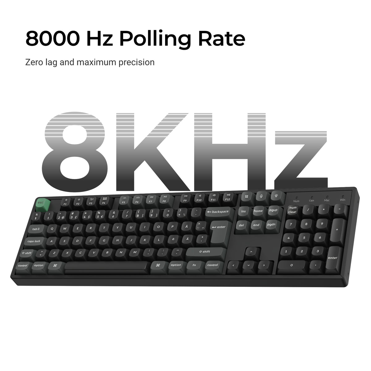 Keychron K10 Ultra 8K Wireless Custom Mechanical Keyboard