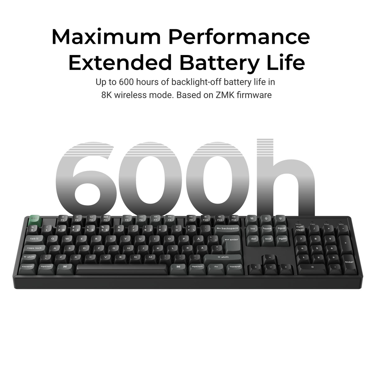 Keychron K10 Ultra 8K Wireless Custom Mechanical Keyboard