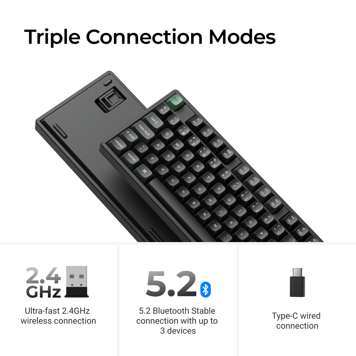 Keychron K10 Ultra 8K Wireless Custom Mechanical Keyboard