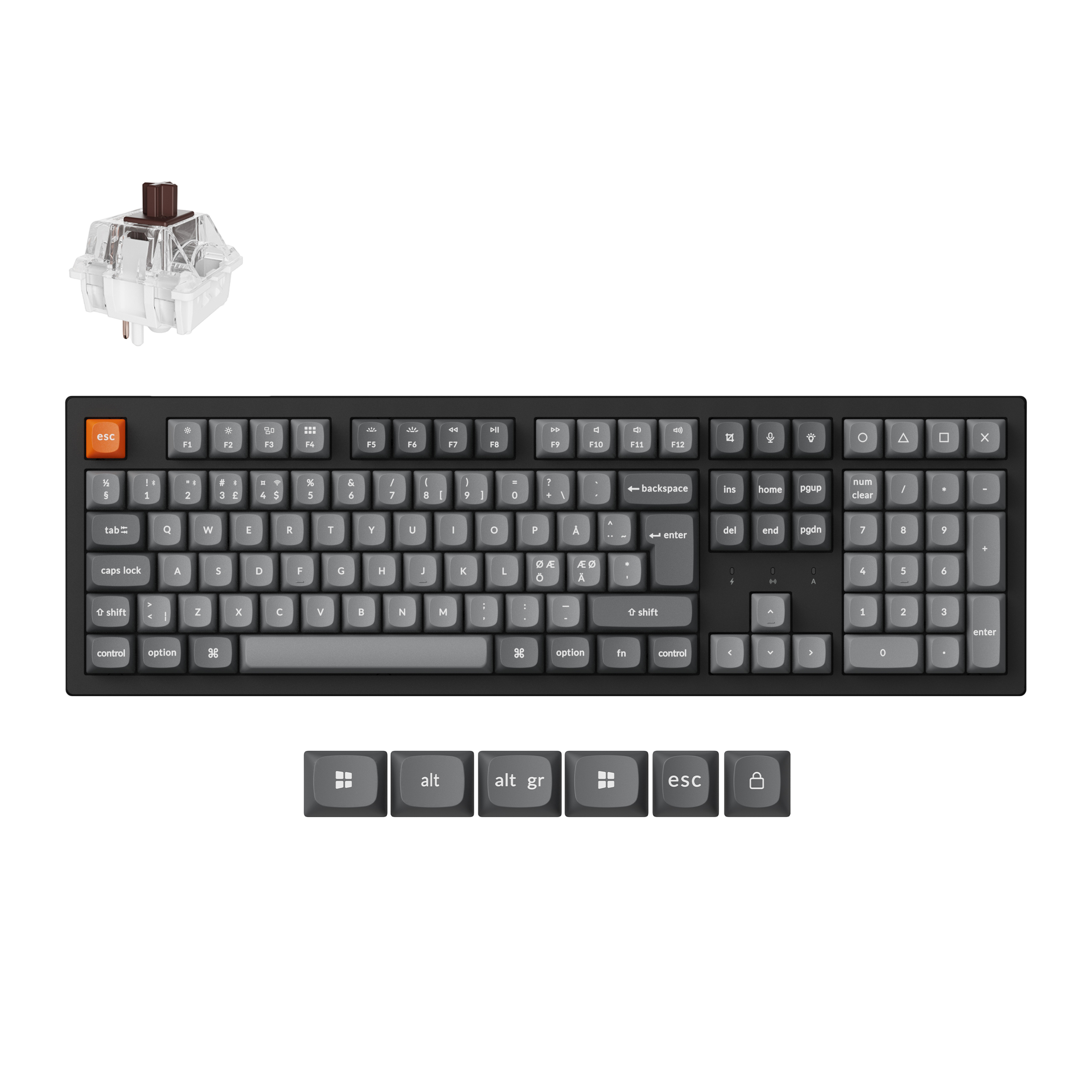 Keychron K10 Max QMK Wireless Mechanical Keyboard