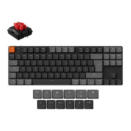Keychron K1 QMK Wireless Mechanical Keyboard (ISO Layout) - Version 6