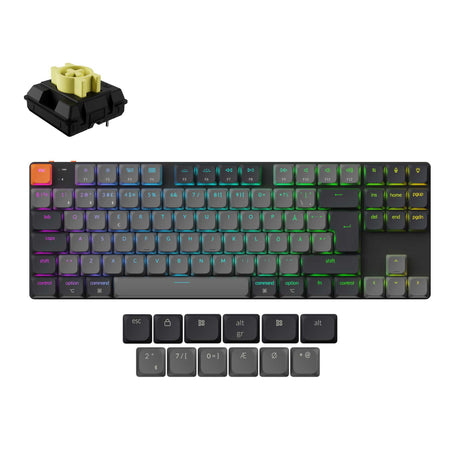 Keychron K1 QMK Wireless Mechanical Keyboard (ISO Layout) - Version 6