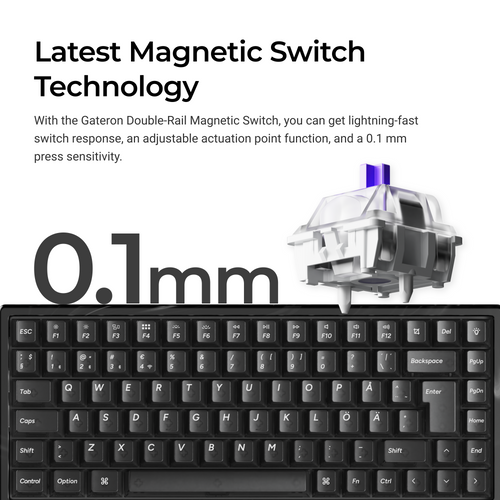Keychron K2 HE SE Wireless Magnetic Switch Custom Keyboard - Resin Edition