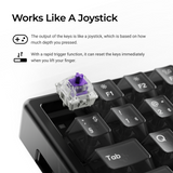 Keychron K2 HE SE Wireless Magnetic Switch Custom Keyboard - Resin Edition