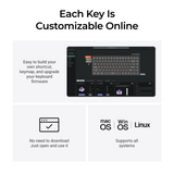 Keychron K2 HE SE Wireless Magnetic Switch Custom Keyboard - Resin Edition