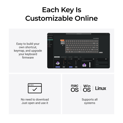 Keychron K2 HE SE Wireless Magnetic Switch Custom Keyboard - Resin Edition