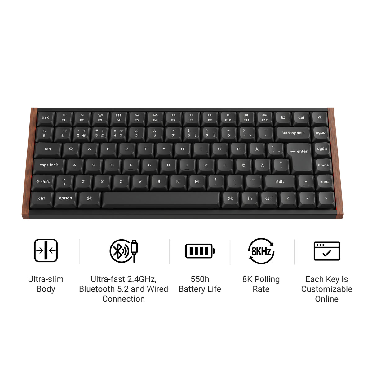 Keychron K3 Ultra SE 8K Wireless Custom Mechanical Keyboard