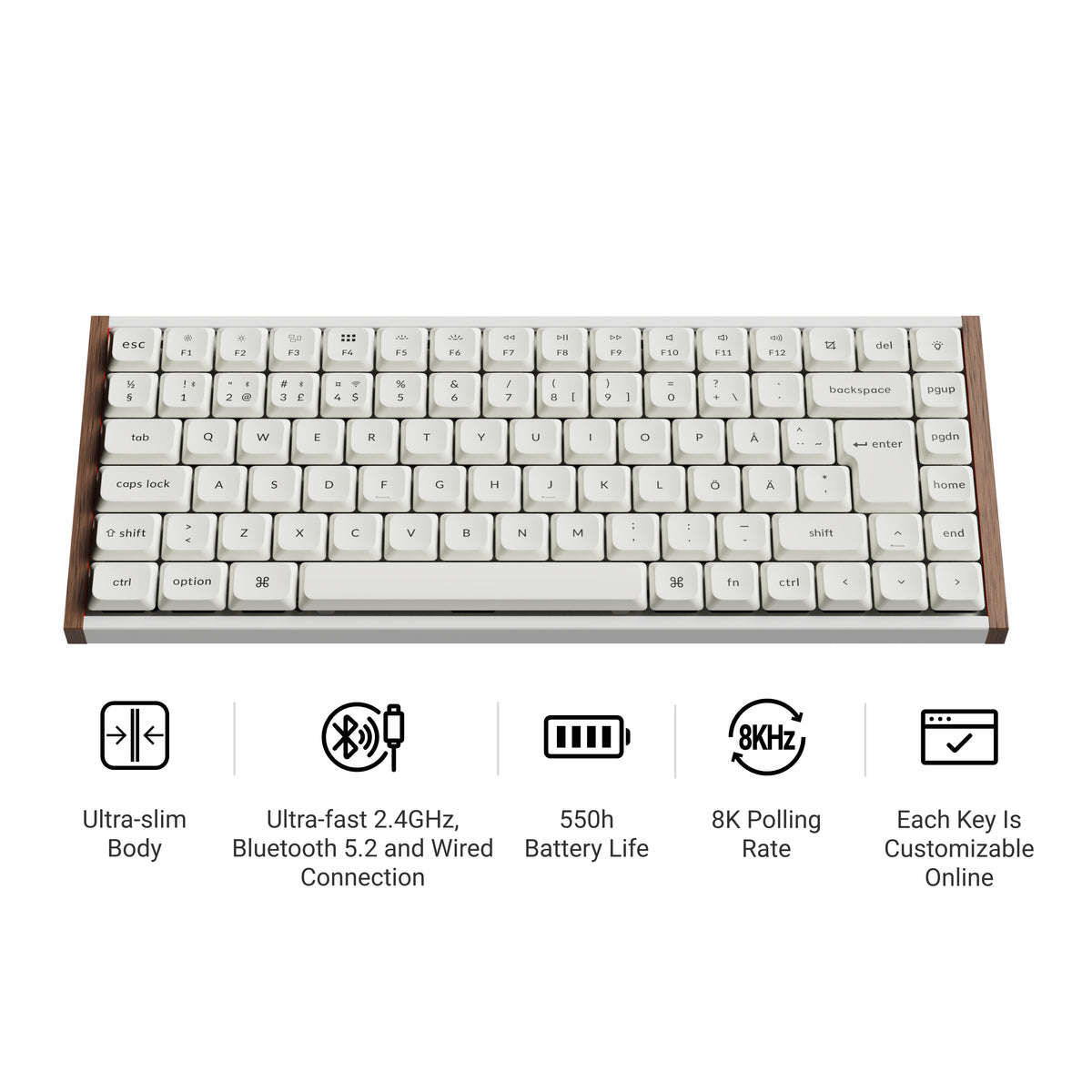 Keychron K3 Ultra SE 8K Wireless Custom Mechanical Keyboard