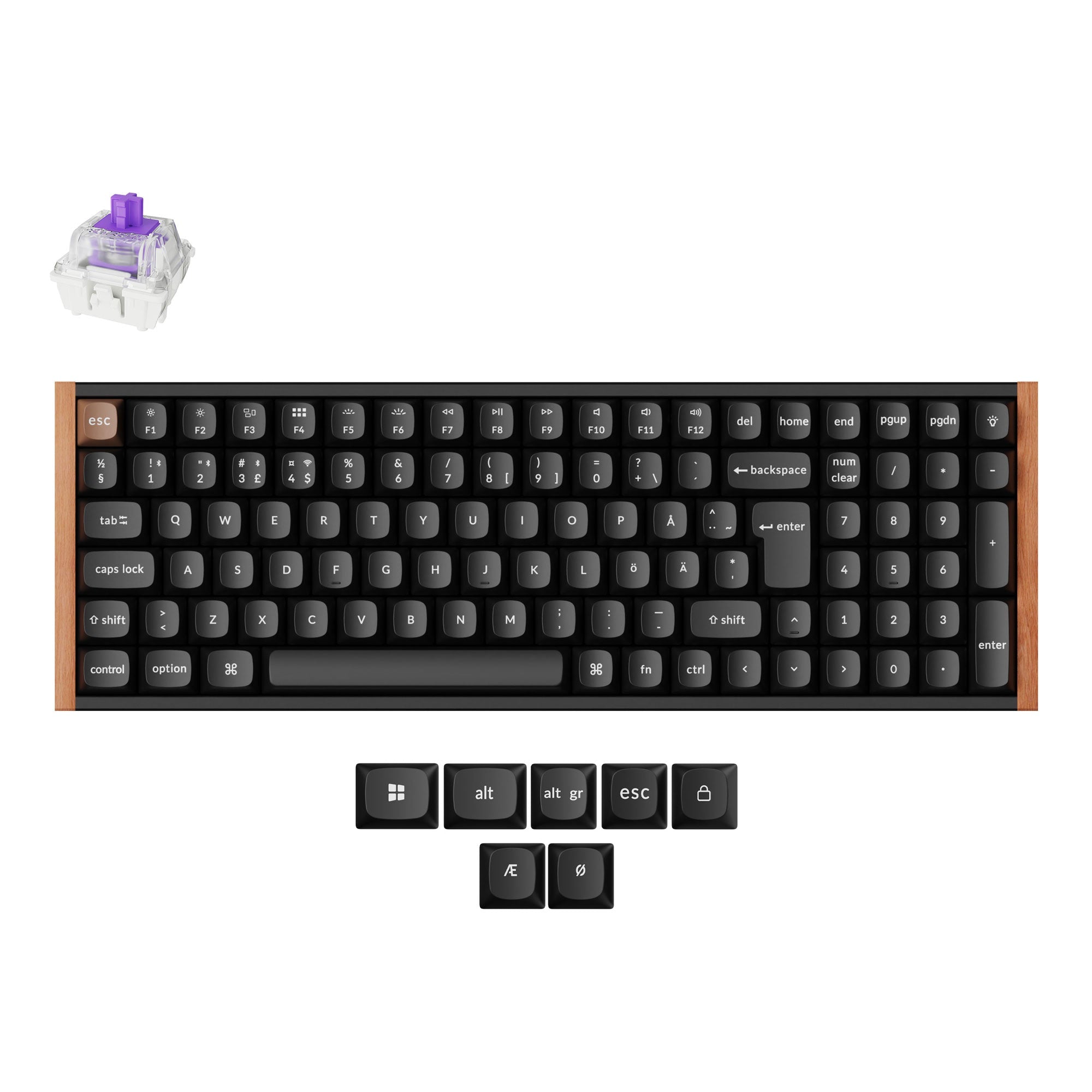 Keychron K4 HE Wireless Magnetic Switch – Keychron Sweden