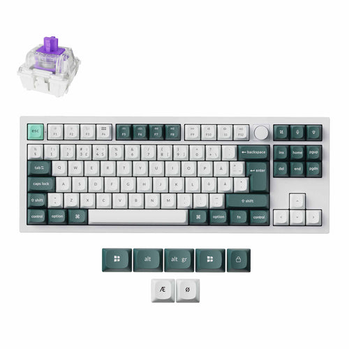 Keychron Q3 HE QMK Wireless Custom Magnetic Keyboard