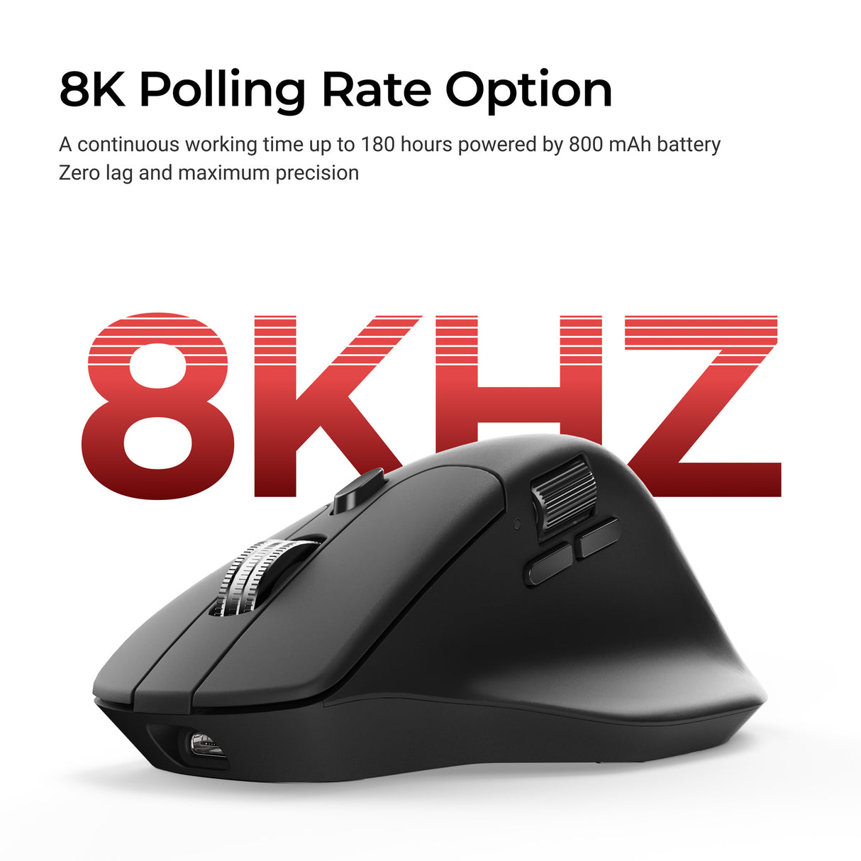 Keychron M6 Silent 8K Wireless Mouse