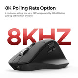 Keychron M6 Silent 8K Wireless Mouse