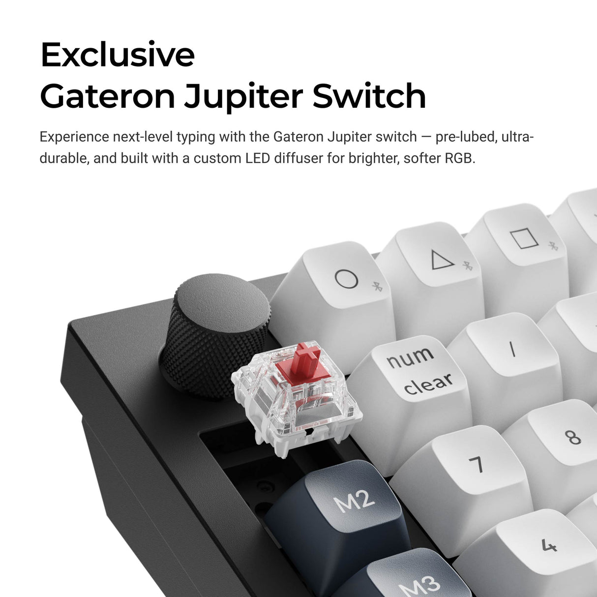 Keychron Q0 Max Gateron Jupiter Switch