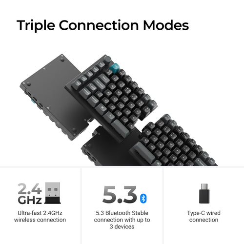 Keychron Q11 Ultra 8K Wireless Custom Mechanical Keyboard