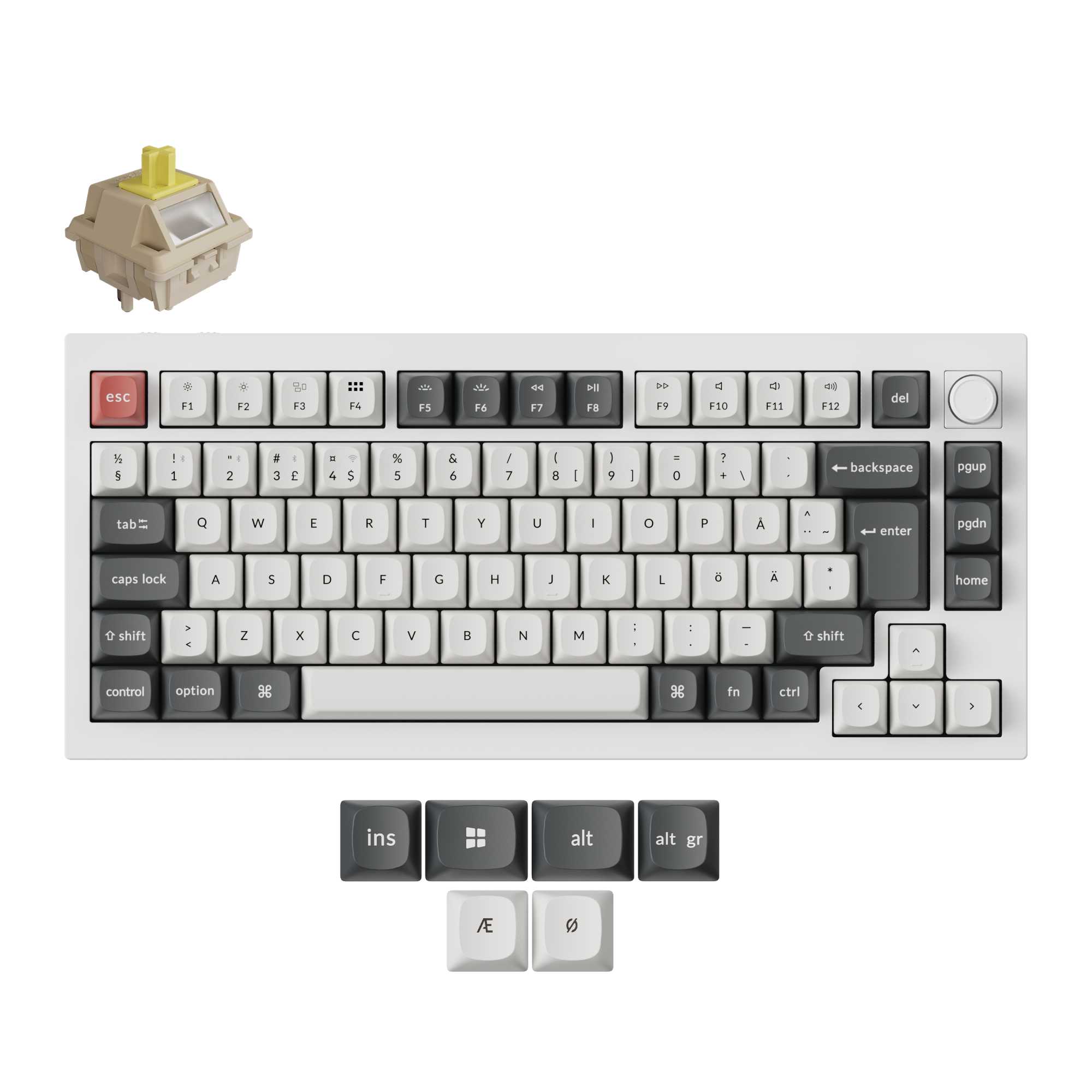 Keychron Q1 Ultra 8K Wireless Custom Mechanical Keyboard