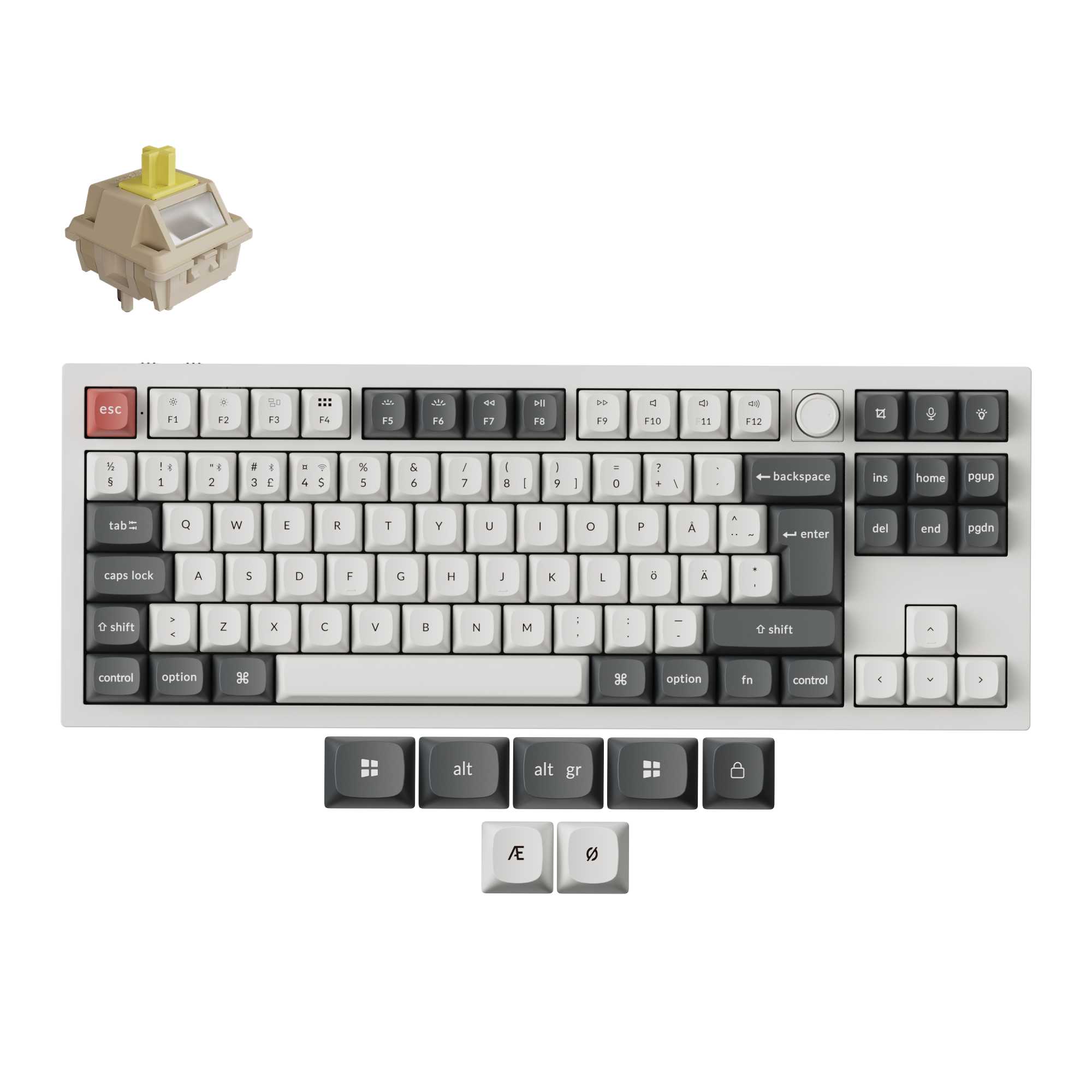 Keychron Q3 Ultra 8K Wireless Custom Mechanical Keyboard