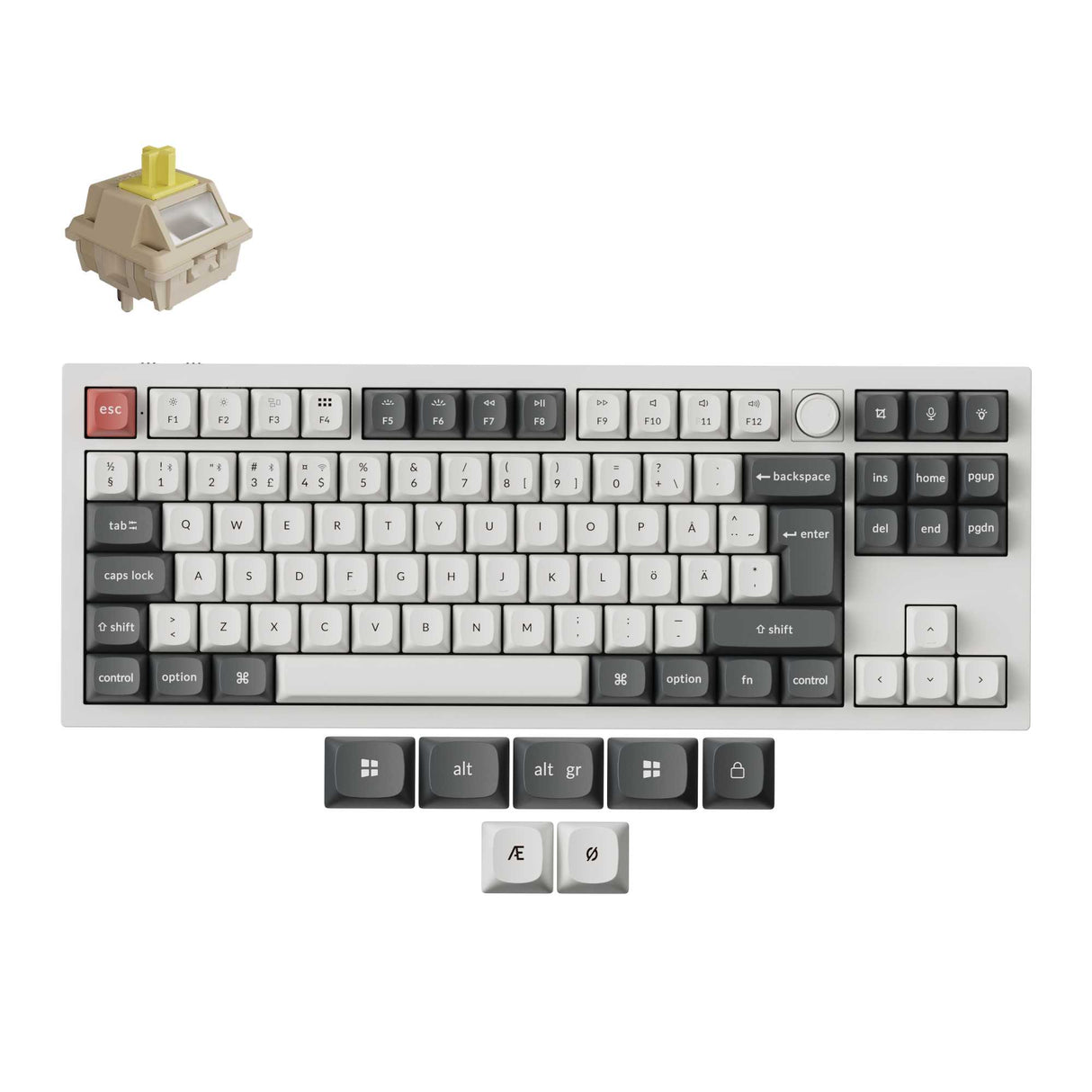 Keychron Q3 Ultra 8K Wireless Custom Mechanical Keyboard