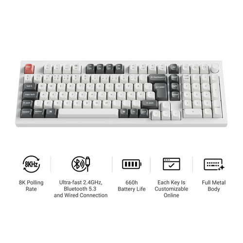 Keychron Q5 Ultra 8K Wireless Custom Mechanical Keyboard