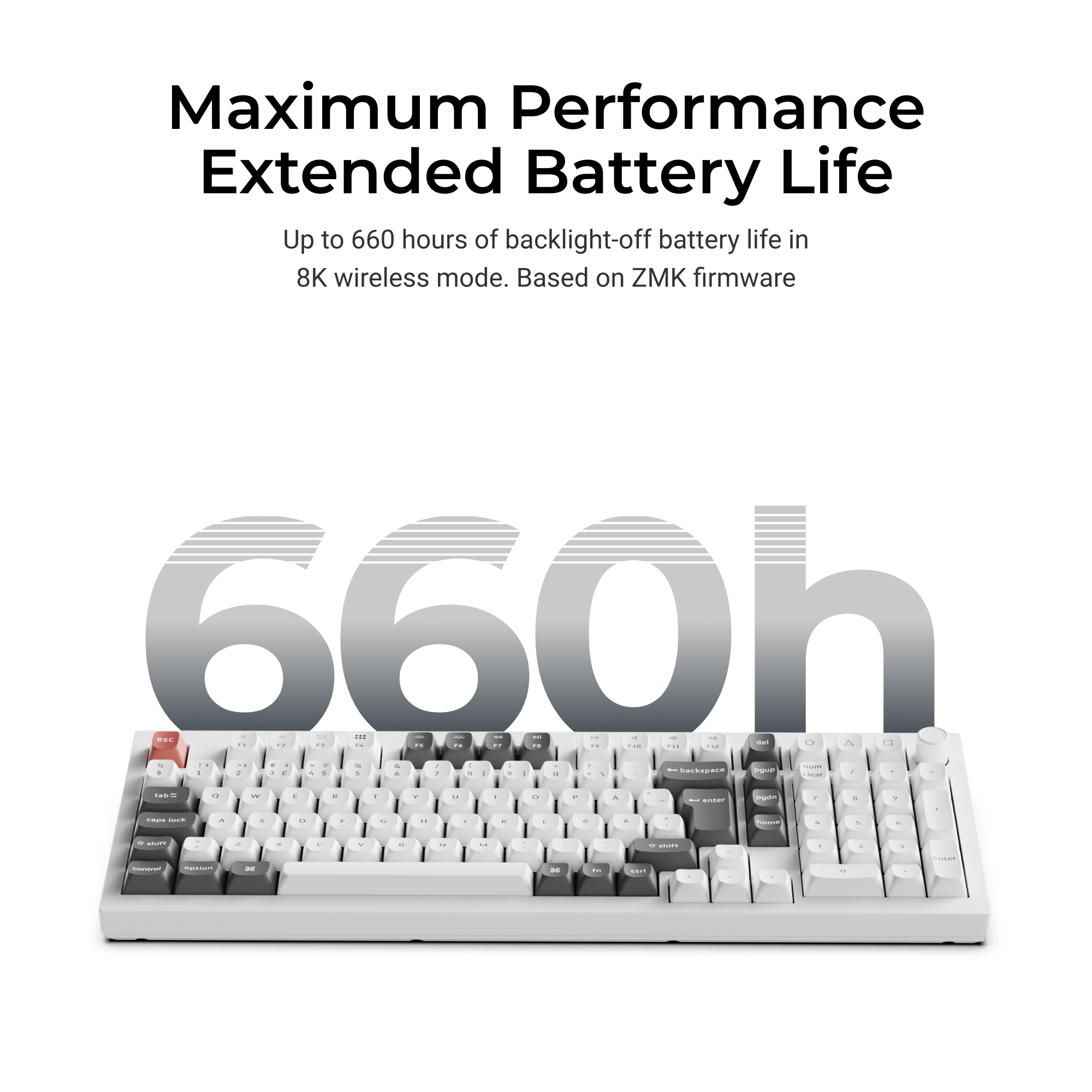 Keychron Q5 Ultra 8K Wireless Custom Mechanical Keyboard