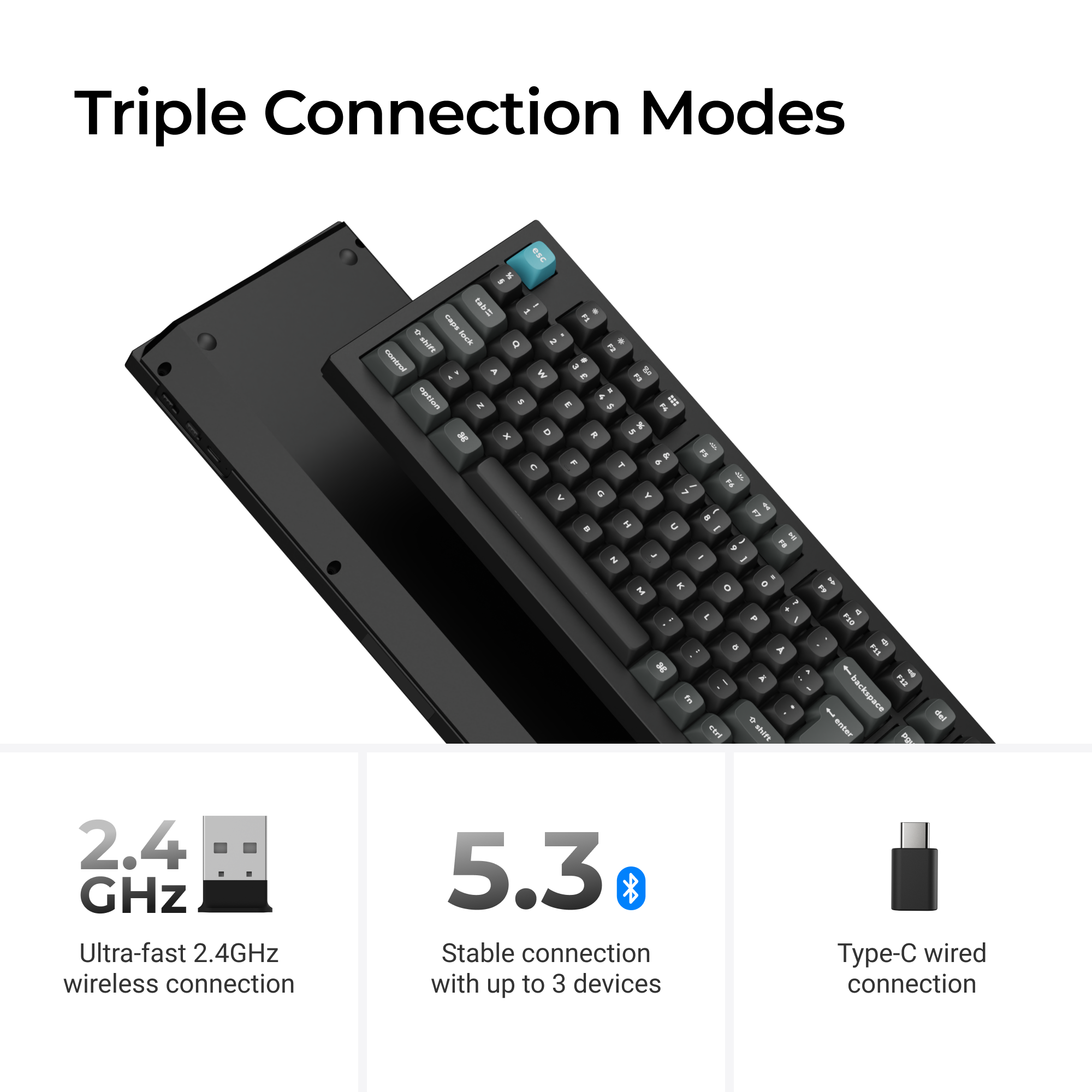 Keychron Q5 Ultra 8K Wireless Custom Mechanical Keyboard