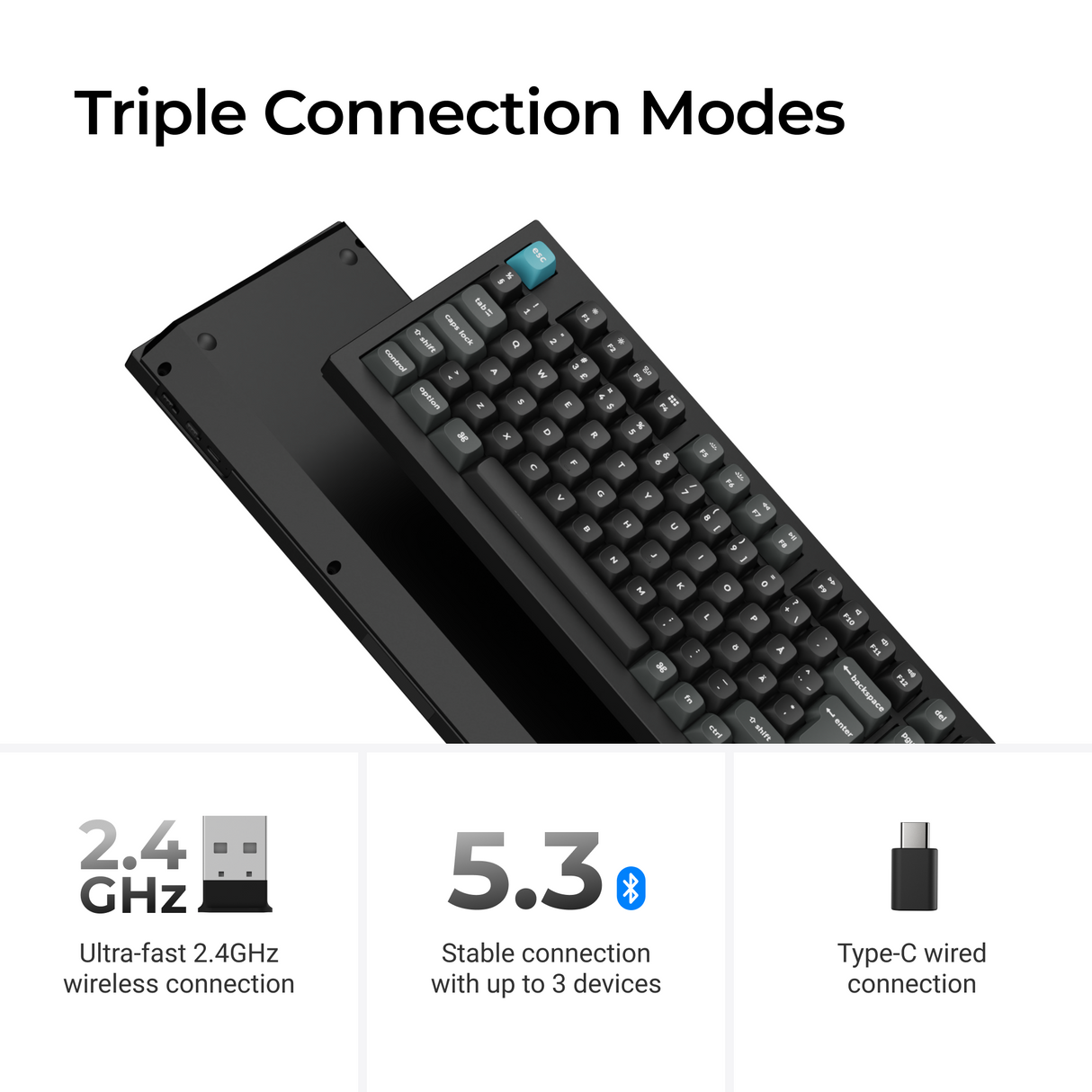 Keychron Q5 Ultra 8K Wireless Custom Mechanical Keyboard