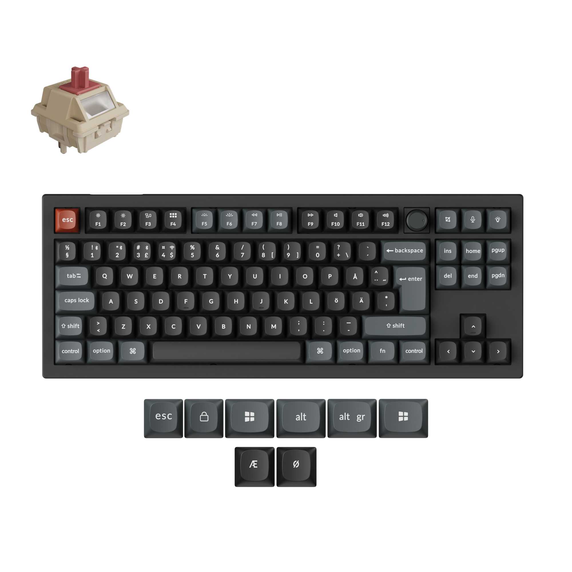 Keychron V3 Ultra 8K Wireless Custom Mechanical Keyboard