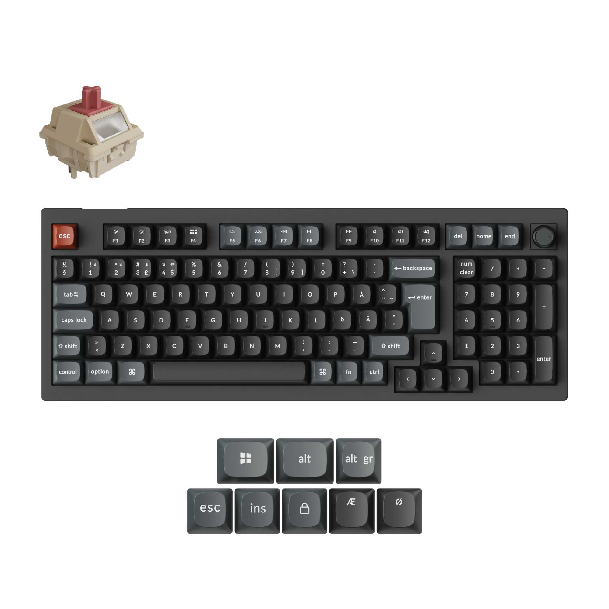 Keychron V5 Ultra 8K Wireless Custom Mechanical Keyboard