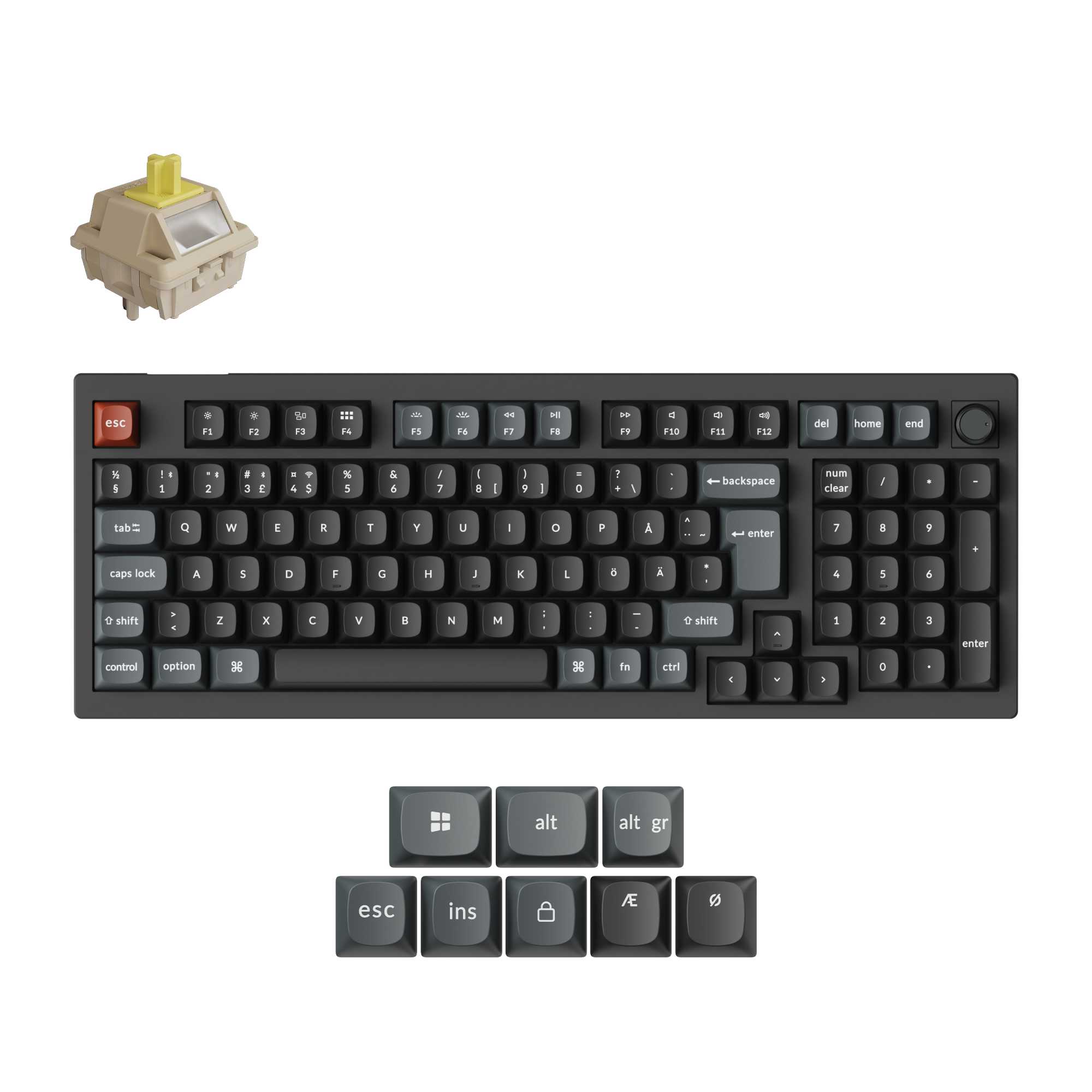 Keychron V5 Ultra 8K Wireless Custom Mechanical Keyboard