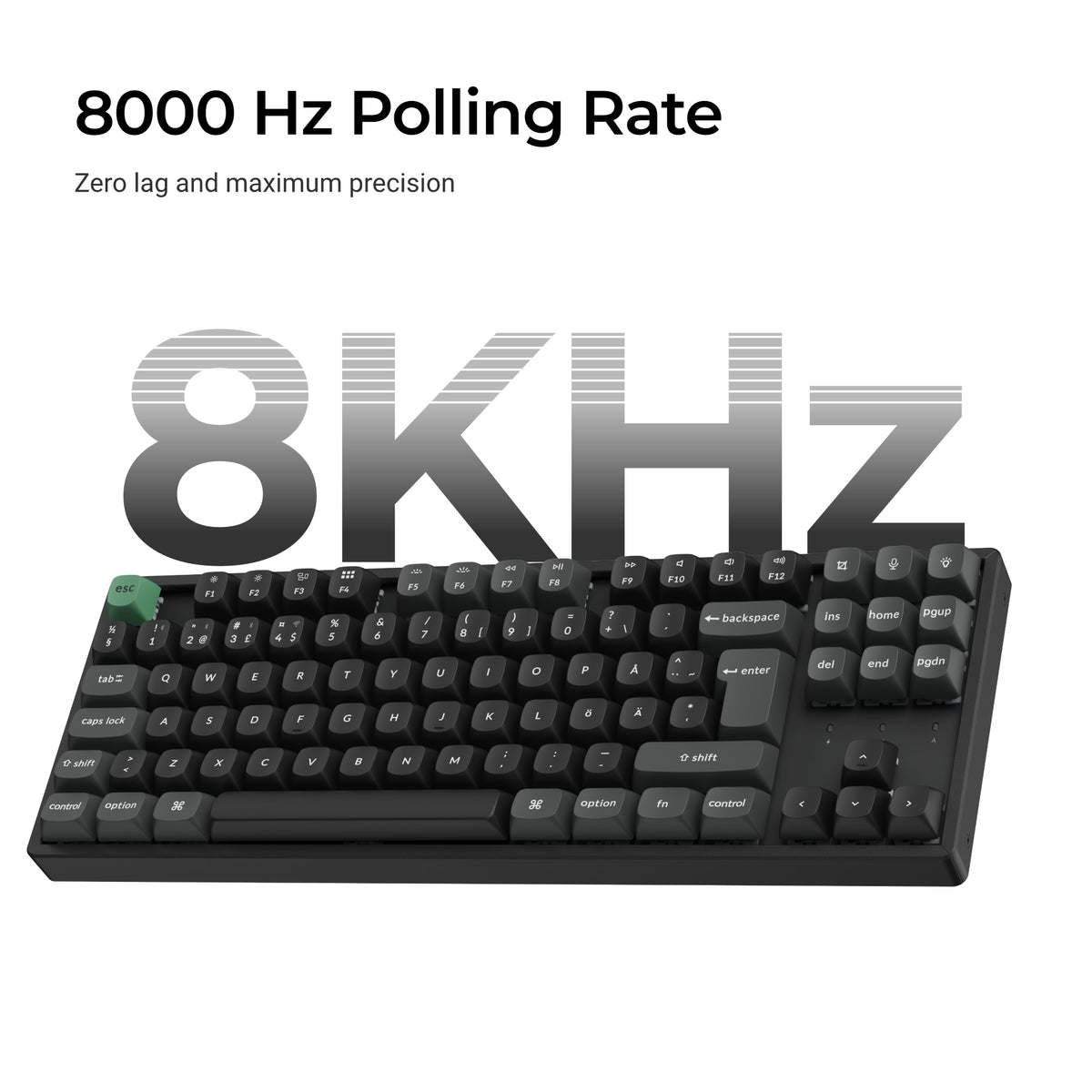 Keychron K8 Ultra 8K Wireless Custom Mechanical Keyboard