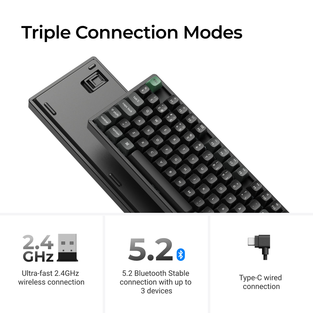 Keychron K8 Ultra 8K Wireless Custom Mechanical Keyboard