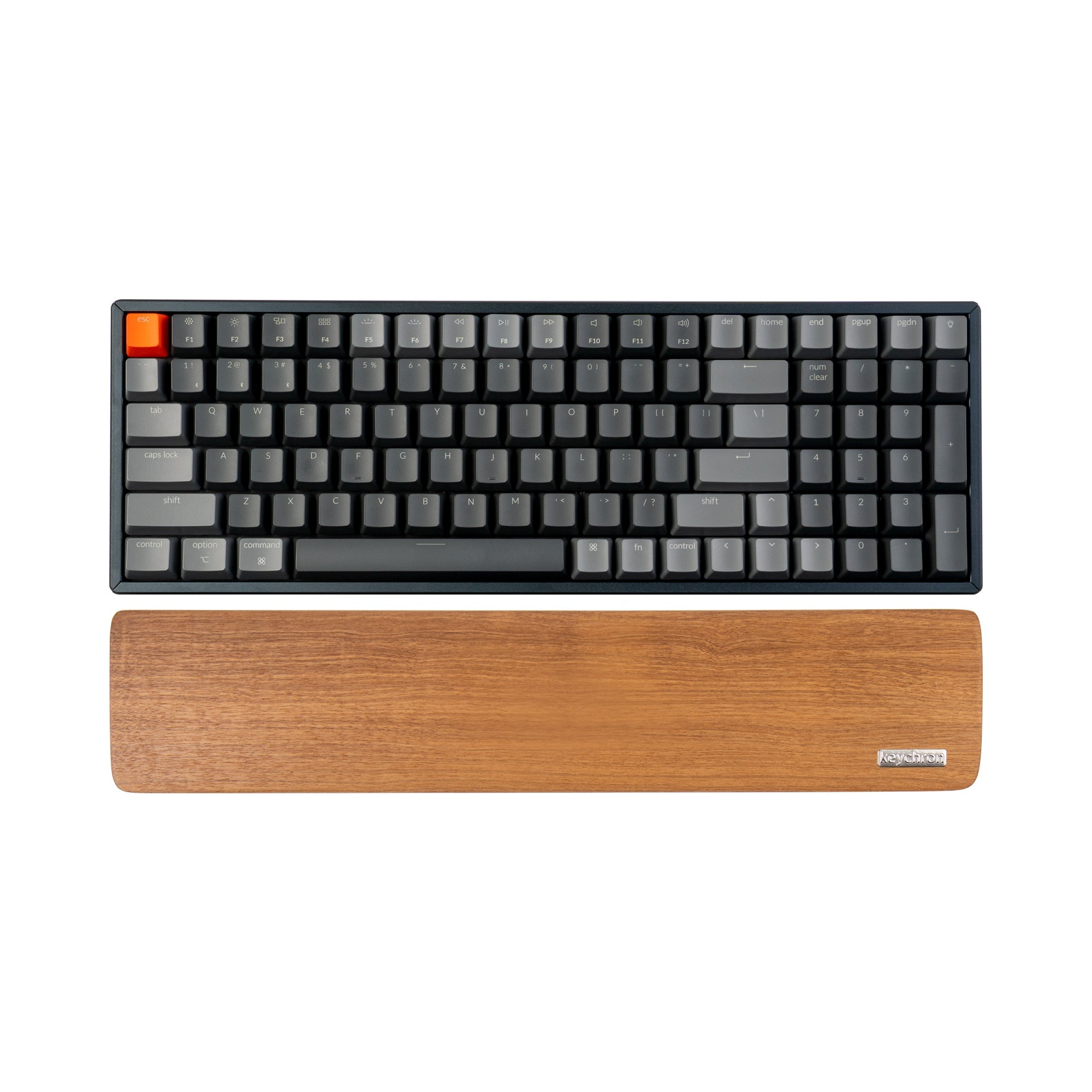 keychron k4 wooden palm rest 